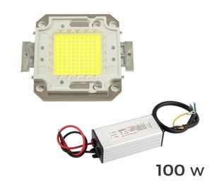 Projecteur solaire LED Bee 100W 1560Lm 3000ºK IP66 - CristalRecord