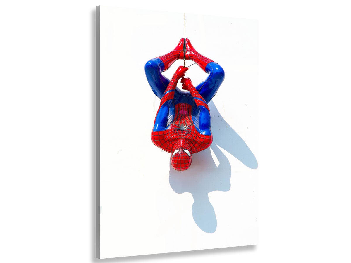 Tela Spiderman, Quadro l'Uomo Ragno - Fumetto - Quadro Canvas su Telaio in  Legno (70x100 cm) : : Casa e cucina