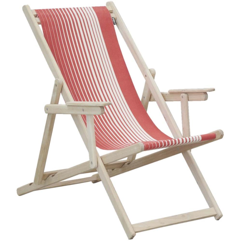 Sedia A Sdraio Ia Chaise In Legno Di Eucalipto – Marrone, Per Esterni E Piscina, Portata 113 Kg, Certificato FSC