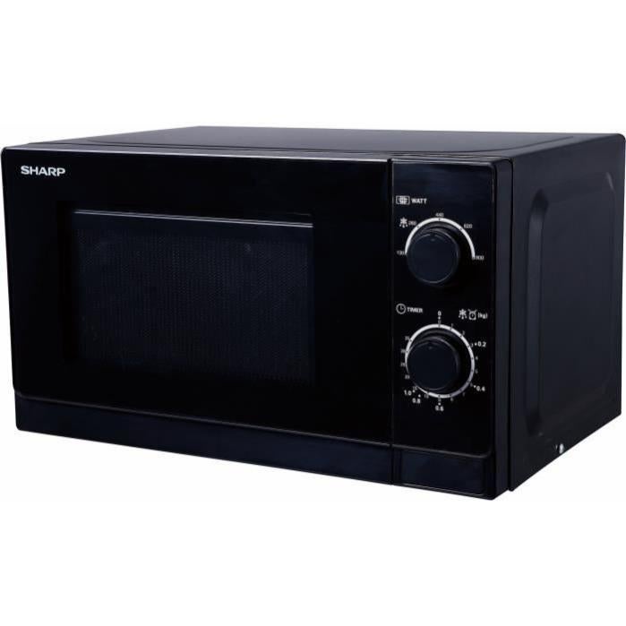 SHARP - R-200BKW - Microonde MWO - 20 L - 800W - 5 livelli di potenza -  Nero | Leroy Merlin