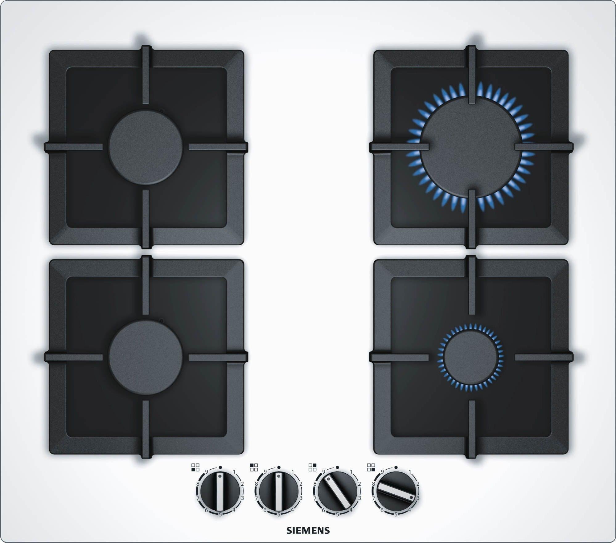 Plaque gaz SIEMENS 7500W 59cm, EP 6 A 2 PB 20 Leroy Merlin