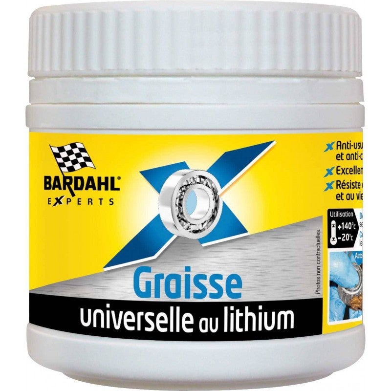 Graissage / Lubrifiant Bardahl Graisse Universelle au Lithium