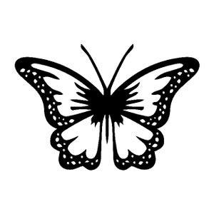 Papillon en métal votre déco murale intérieure et extérieure - Amadera  Taille 34 cm x 25 cm