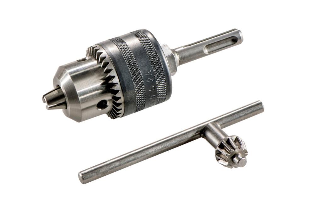 Chiave Mandrino Trapano 6mm Quarkzman - 12 Denti, Nera, Confezione Da 3 Pezzi