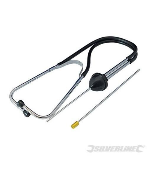 Stéthoscope de mécanicien 320 mm Silverline Leroy Merlin