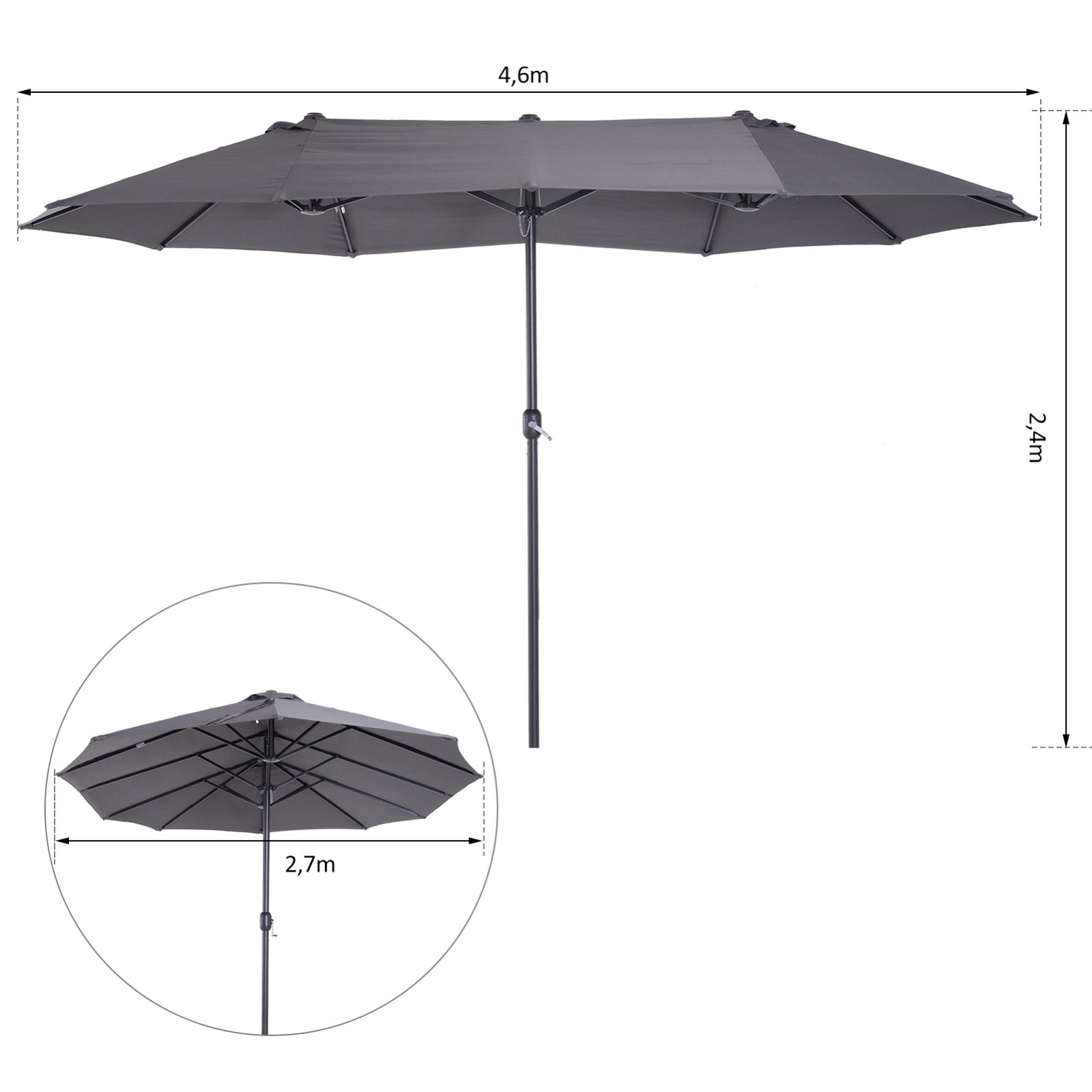 Parasol De Jardin Xxl Leroy Merlin