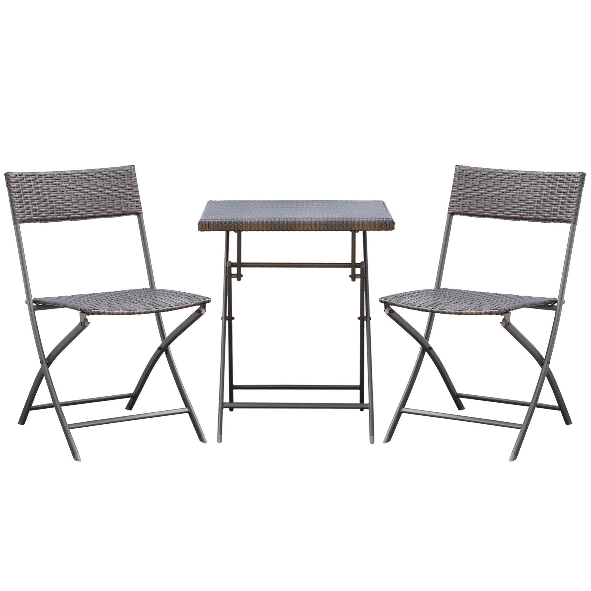 Ensemble meubles de jardin noir Leroy Merlin