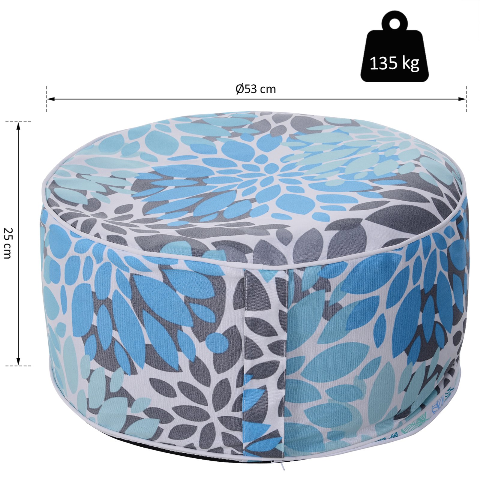 Poufs Gonflables Lot De 2 Minis Fauteuils Poire Leroy Merlin