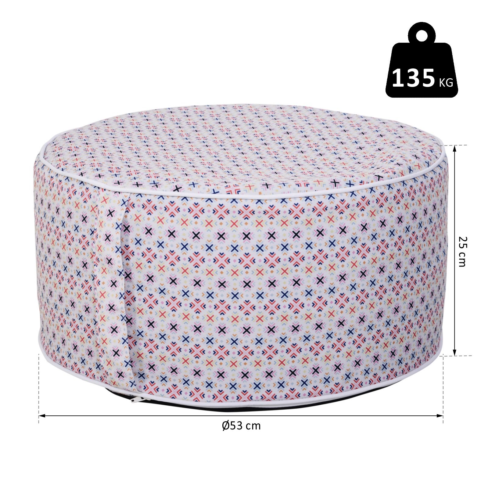 Poufs Gonflables Lot De 2 Minis Fauteuils Poire Leroy Merlin