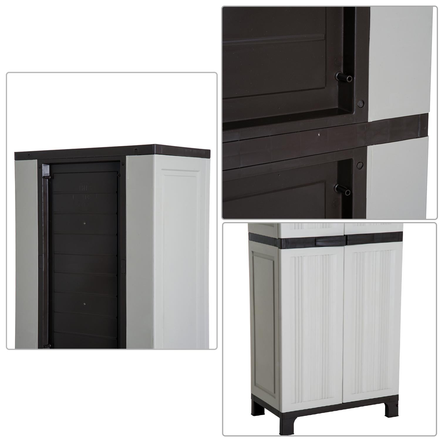 Armoire Haute De Jardin 65l X 37l X 172h Cm Leroy Merlin