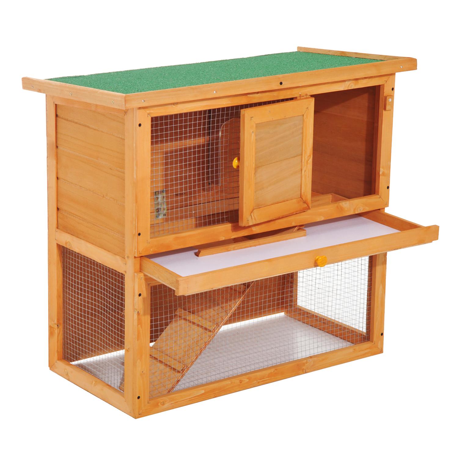 Clapier À Lapin Cage 2 Étages  Leroy Merlin