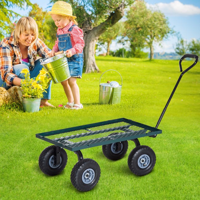 Acheter ICI en ligne chariot de jardin avec roues