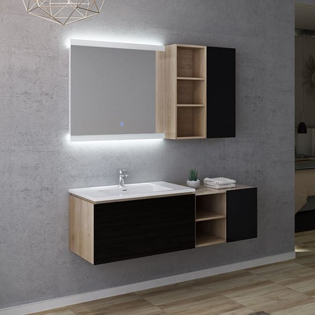 Les Meubles De Salle De Bains Design Leroy Merlin
