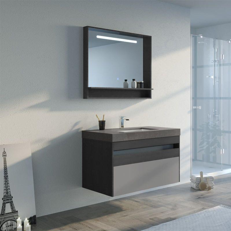 Meuble De Salle De Bain Terrati 1000n Leroy Merlin