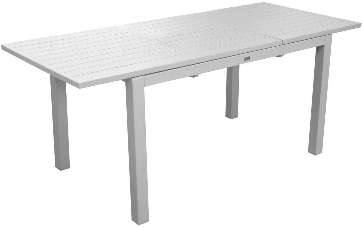 Proloisirs Table en Aluminium avec allonge Trieste 180 cm 