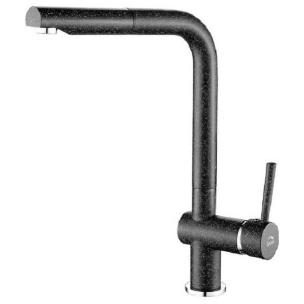 Voltex Nichel Spazzolato Rubinetto Cucina VOLTIX Acciaio Inox 304 | Monocomando Con Beccuccio Girevole 360° - Nichel Spazzolato Miscelatore Lavello Cucina