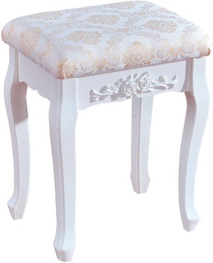 Tabouret coiffeuse blanc – Mystical Beauty