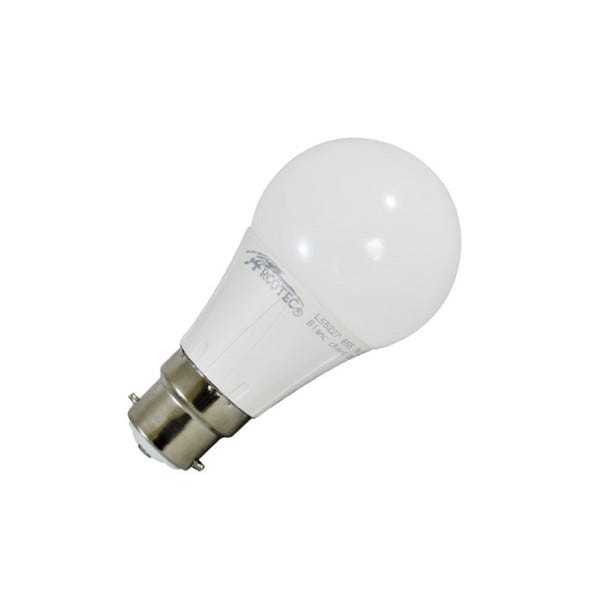 Ampoule led B22 4 watt (eq. 30 watt) - Couleur eclairage - Blanc chaud  3000°K