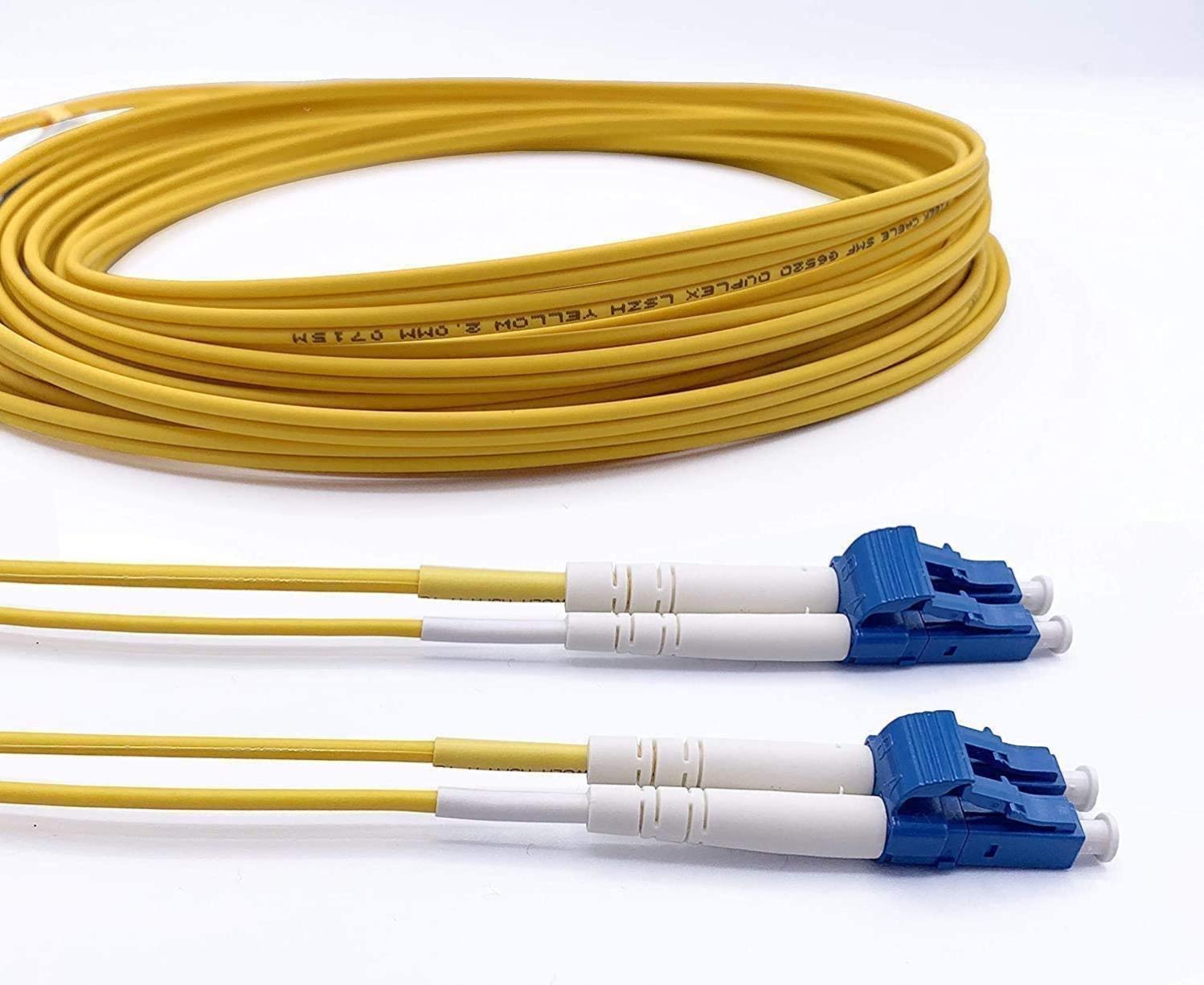 Elfcam®- Cable A Fibre Optique (Jarretiere Optique) LC/UPC A LC/UPC