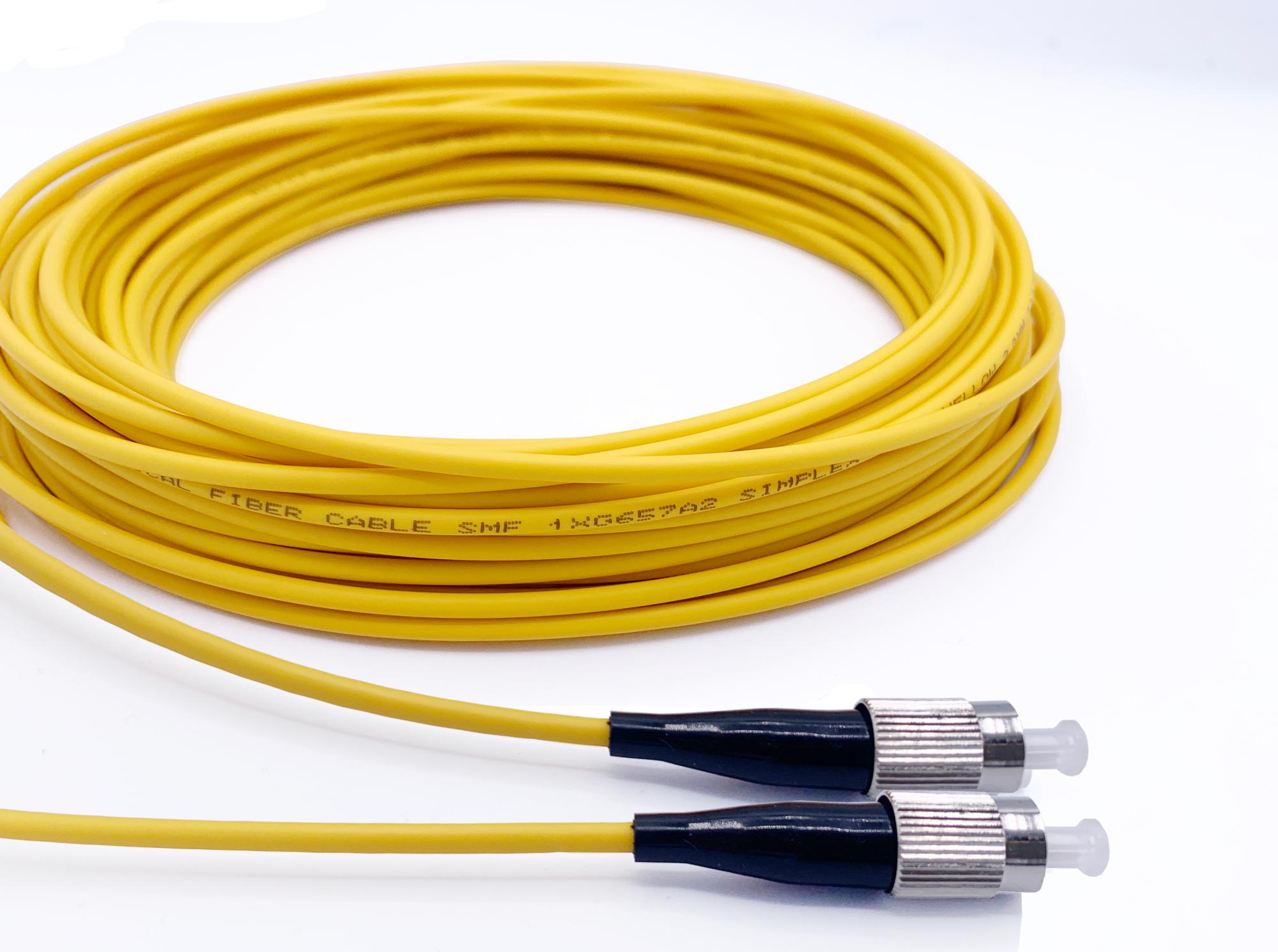 12 Pigtails Fibre Optique Elfcam LC/APC Monomode - 9/125um OS2 Blanc