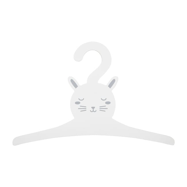Juego de 3 perchas para ni os en madera blanco Leroy Merlin