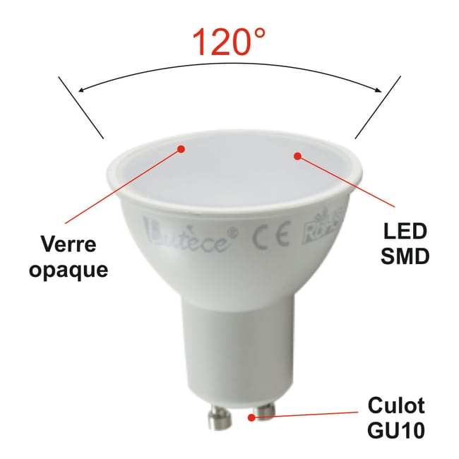 Leroy merlin best sale gu10 led
