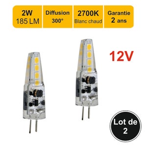 Ampoule LED G4 1.8W 180 lm 12V - Ledkia