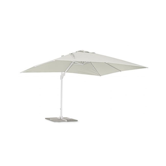 Paraguas Eden blanco - 300x400xh260 cm | Leroy Merlin