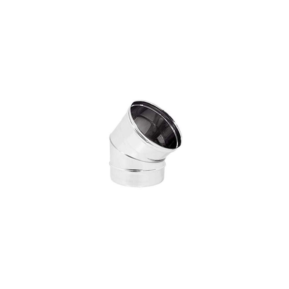 Tubo Camino 130mm 90 Gradi Tubo Stufa FIREFIX R130/BO - Gomito