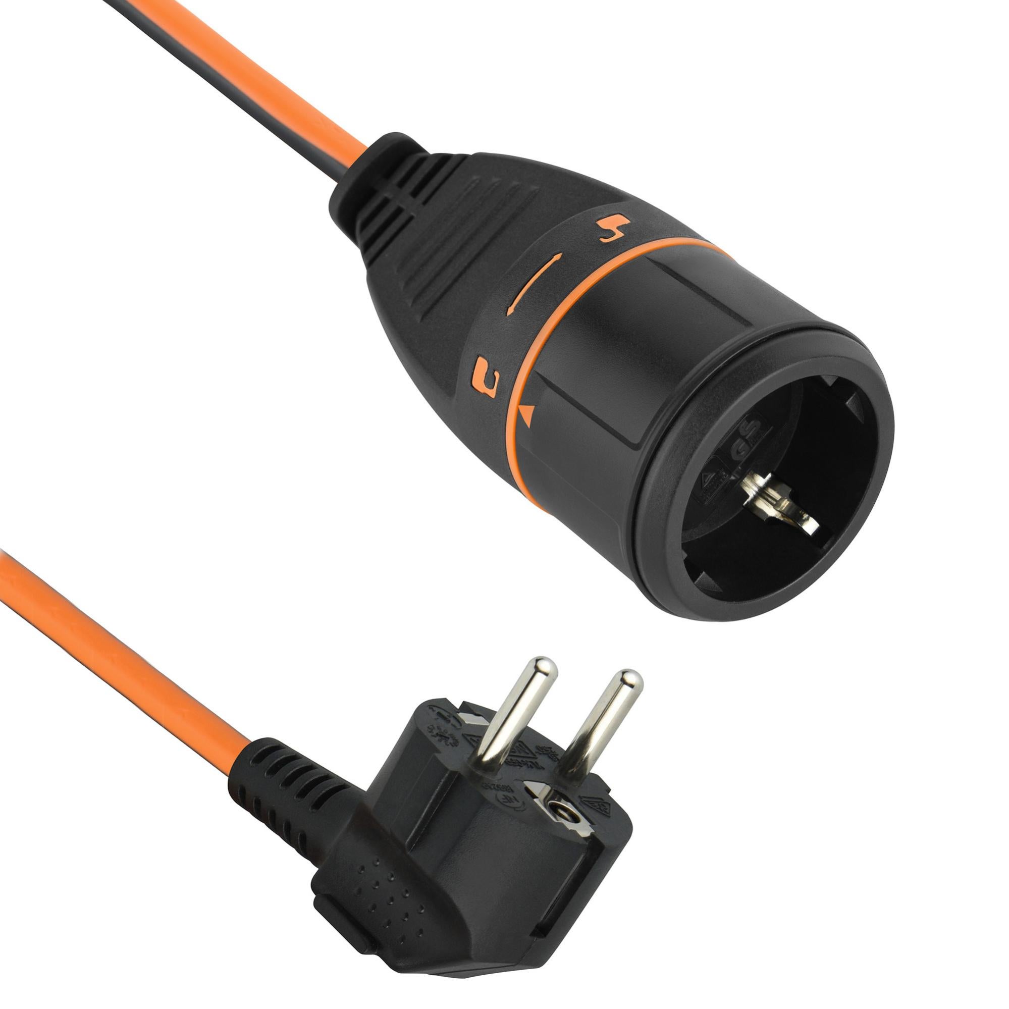 Prolunga Elettrica Da 30 Metri Con Avvolgitore - 4 Prese, 16 A, Cavo Grigio Da 3x1,5 Mm², Perfetta Per Cantieri E Giardino