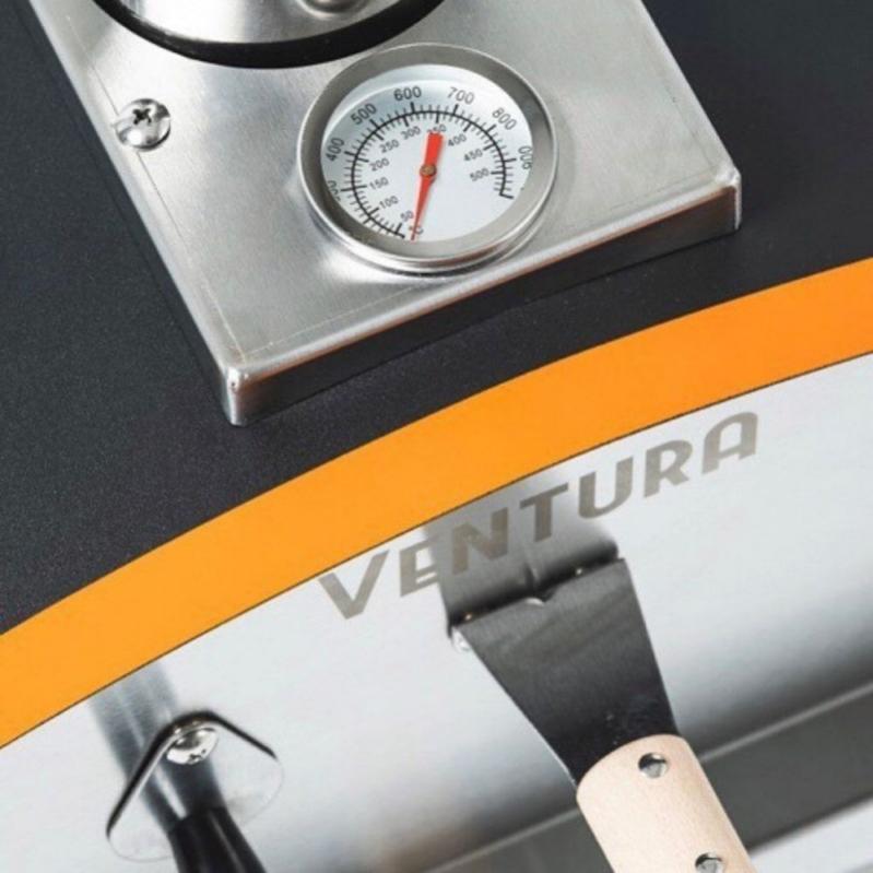 Forno per Pizza e pane Ventura “Ibrido” alimentato a Legna, gas o pellet.  In acciaio inox. Temperatura massima 500C° | Leroy Merlin