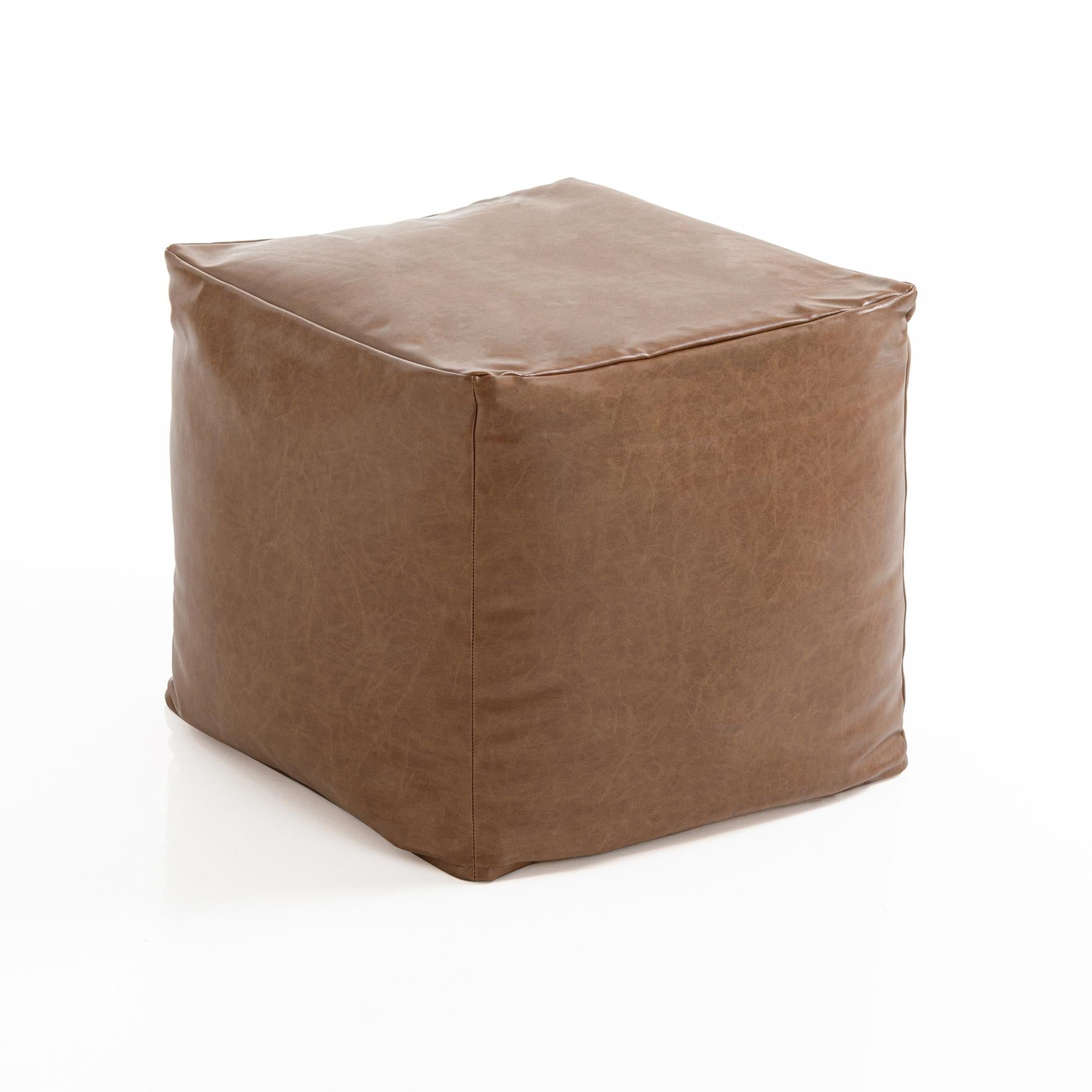 Pouf Quadrato Lonan L.45 X P.45 X H.45cm Leroy Merlin