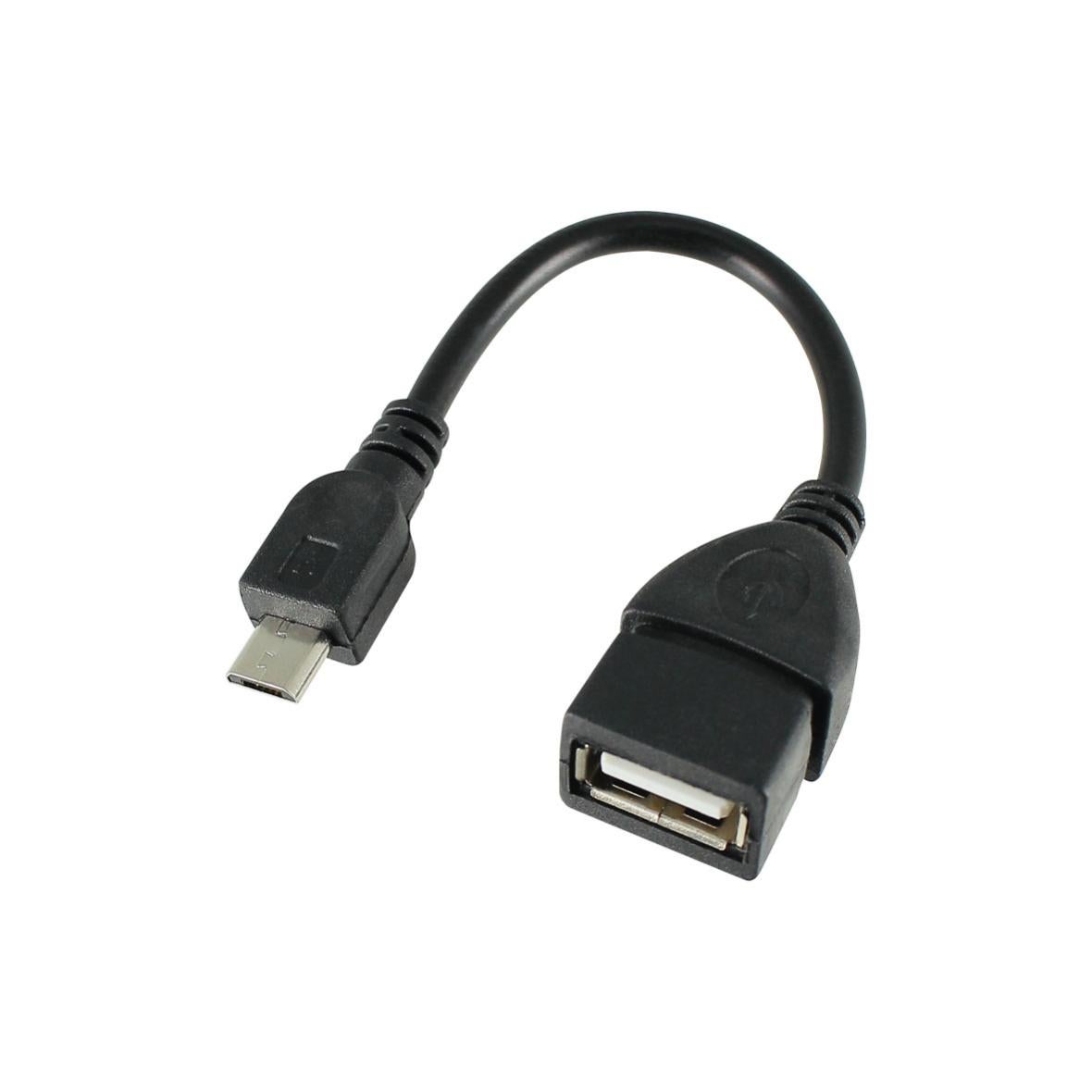 Câble Adaptateur Usb Vers Micro Usb Mâle/femelle Sedea 913208 Leroy