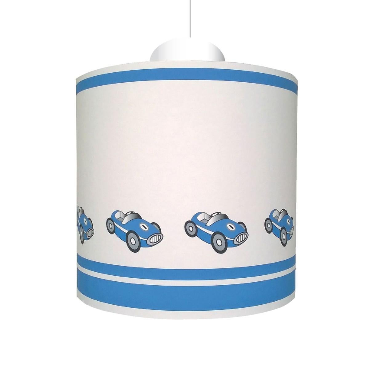 Suspension Voiture Frise Bleu Diam 30 Cm Lilipouce Leroy Merlin