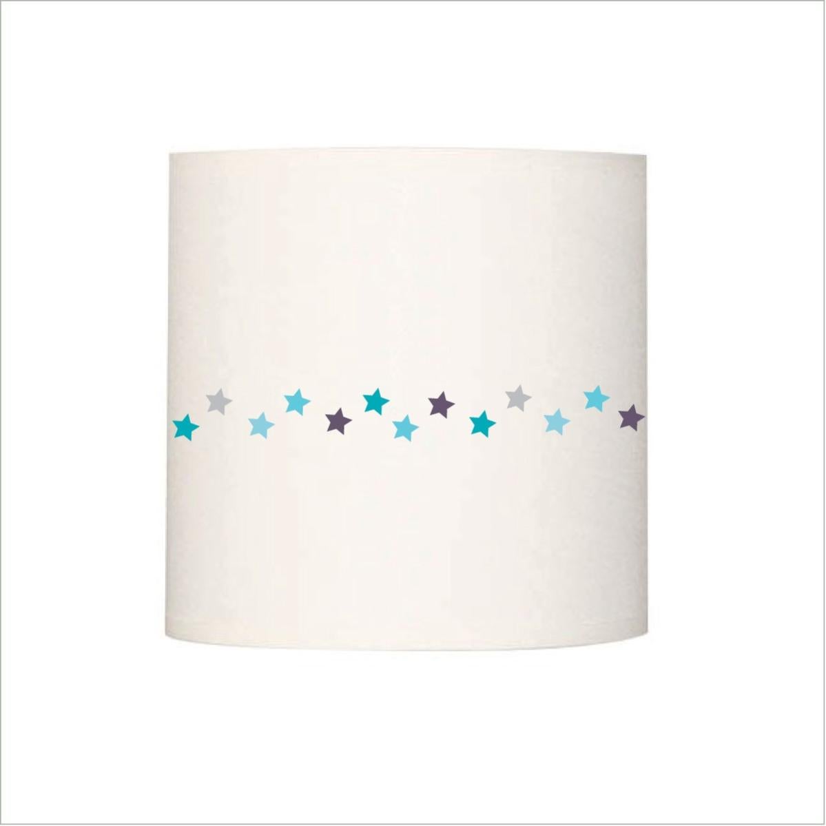 Applique Frise Etoiles Bleu Turquoise Diam Cm Lilipouce Leroy Merlin