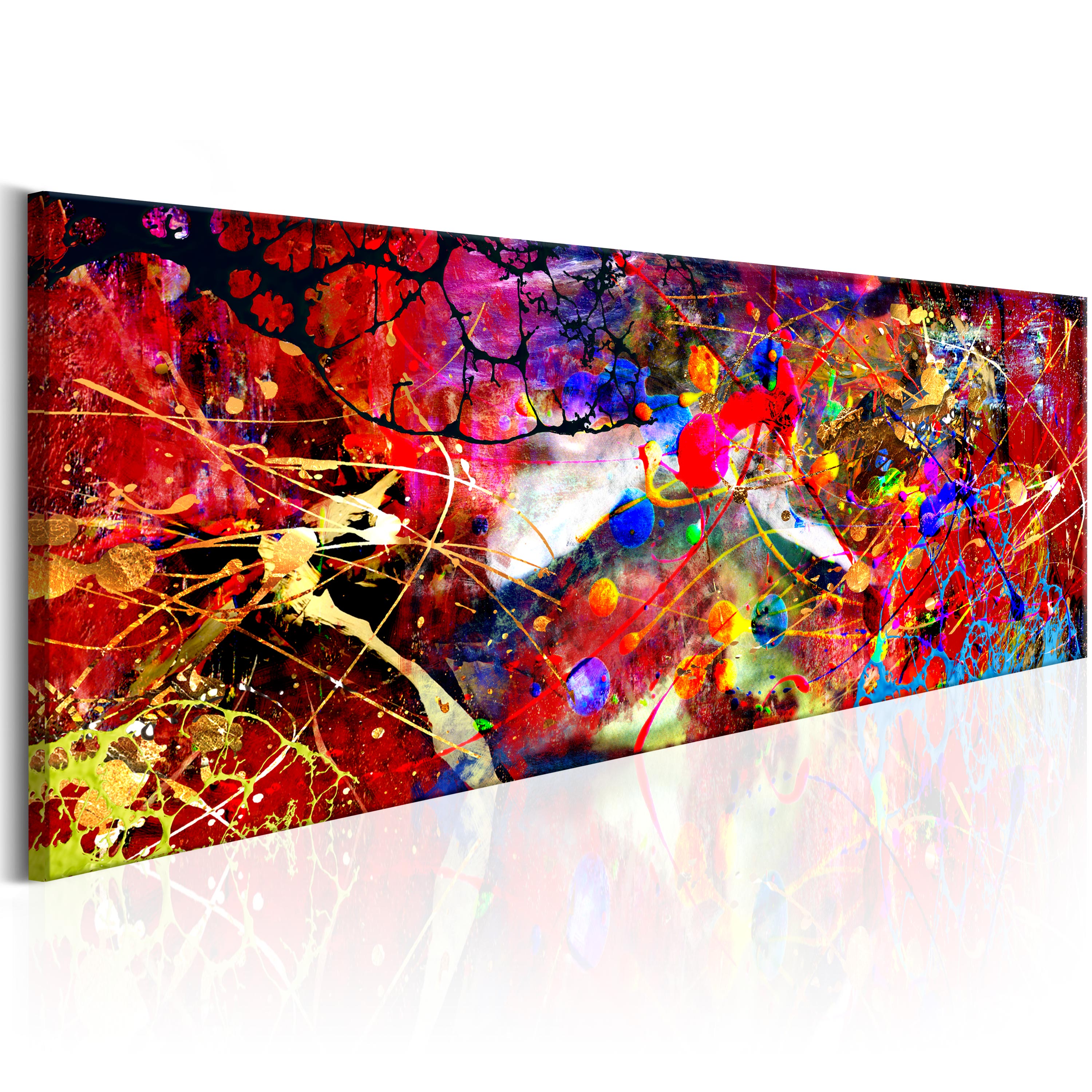 Quadro - Red Forest Cm120x40h