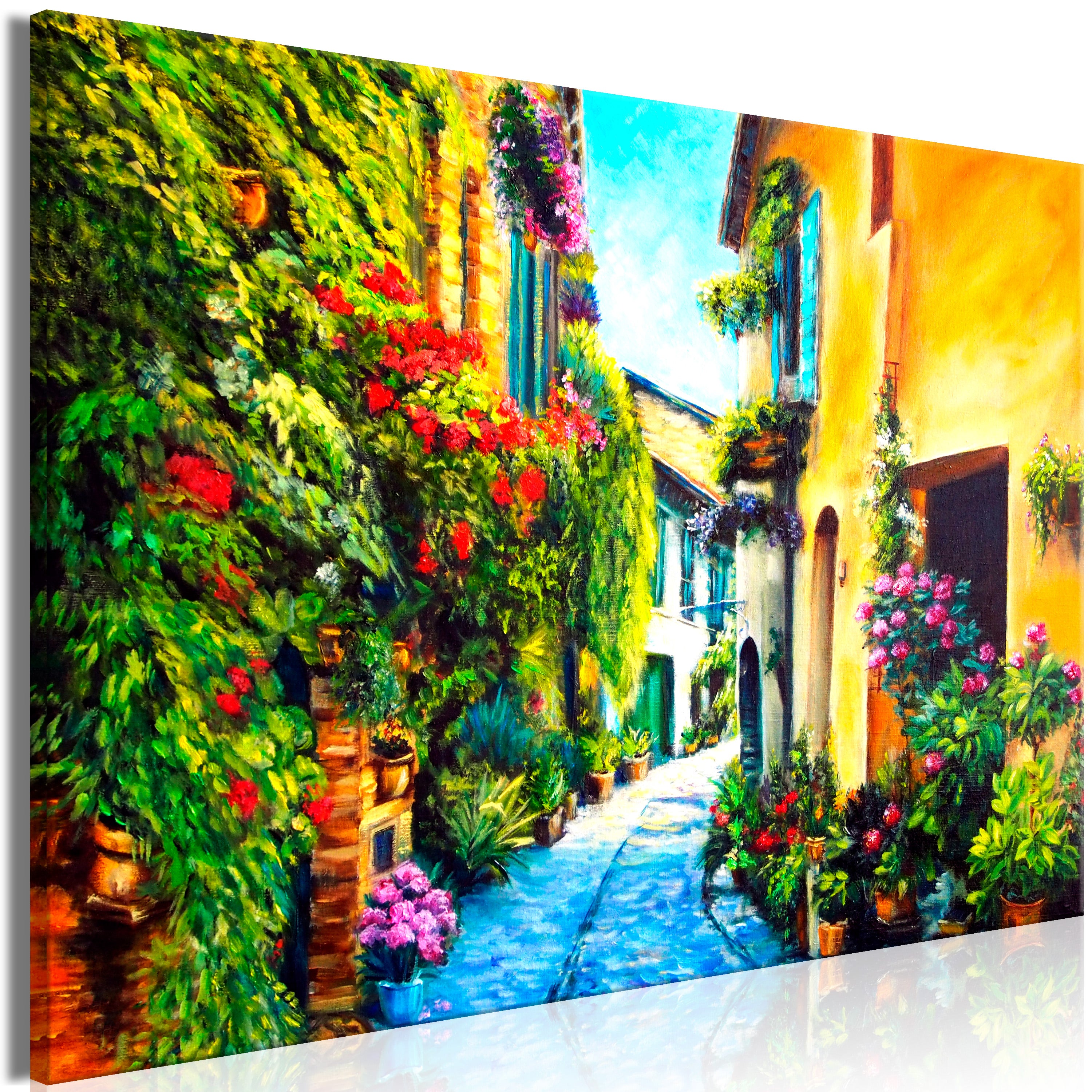 Quadro - Beautiful Street (1 Part) Wide - 90x60