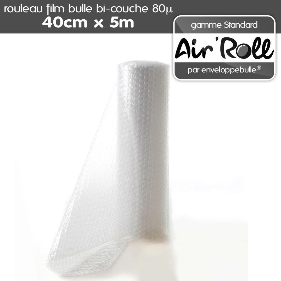 1 Rouleau de film bulle d'air largeur 40 cm x longueur 5 mètres - gamme Air'Roll STANDARD - 3