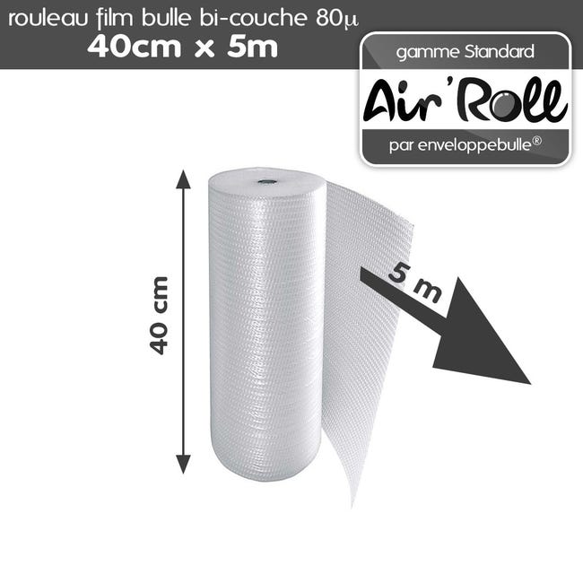 Rouleau De Papier Bulle Film Protecteur Emballage 50cm Larg x 5