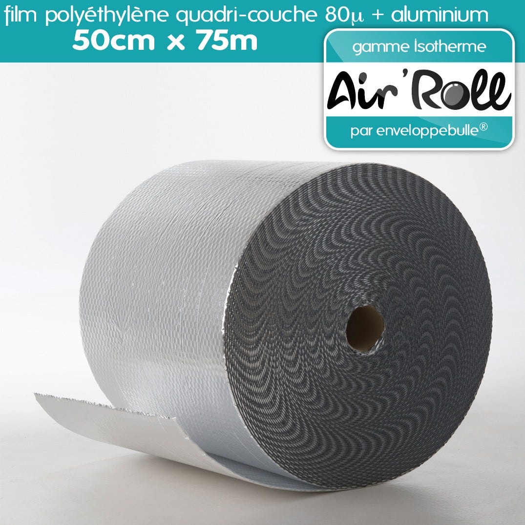 Papier bulle / papier bulle - Transparent - 10 mx 40 cm