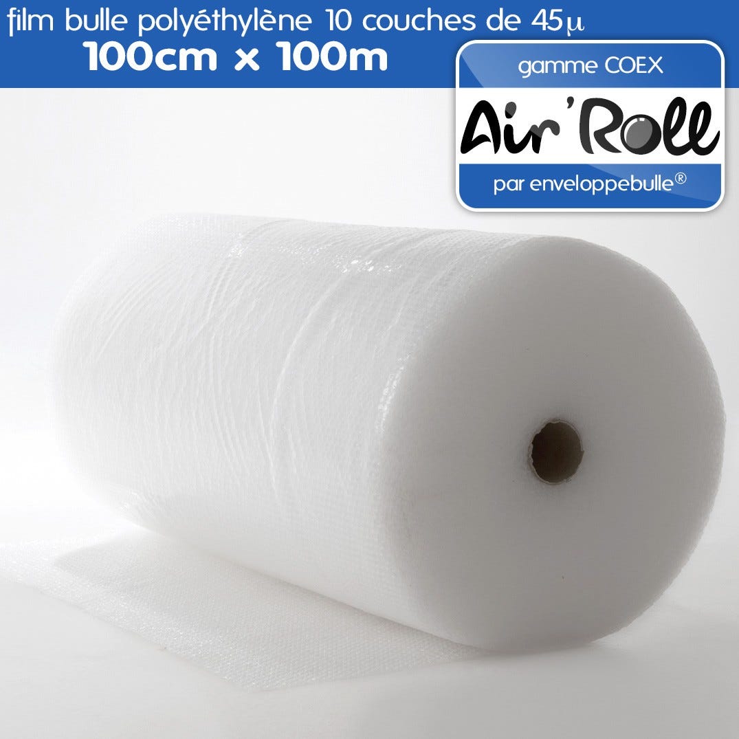 Papier Bulles Rouleau 100 M Longueur X 0.5 M Largeur - Prix en