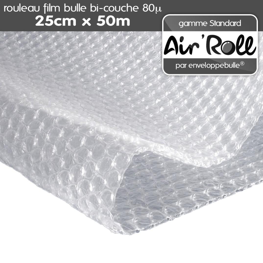 1 Rouleau de film bulle d'air largeur 25 cm x longueur 50 mètres - gamme Air'Roll STANDARD - 4