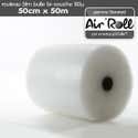 Enveloppebulle - Lot De 6 Rouleaux Film Bulle 25 Cm X 50 M | Protection Antichoc Standard Pour Emballage