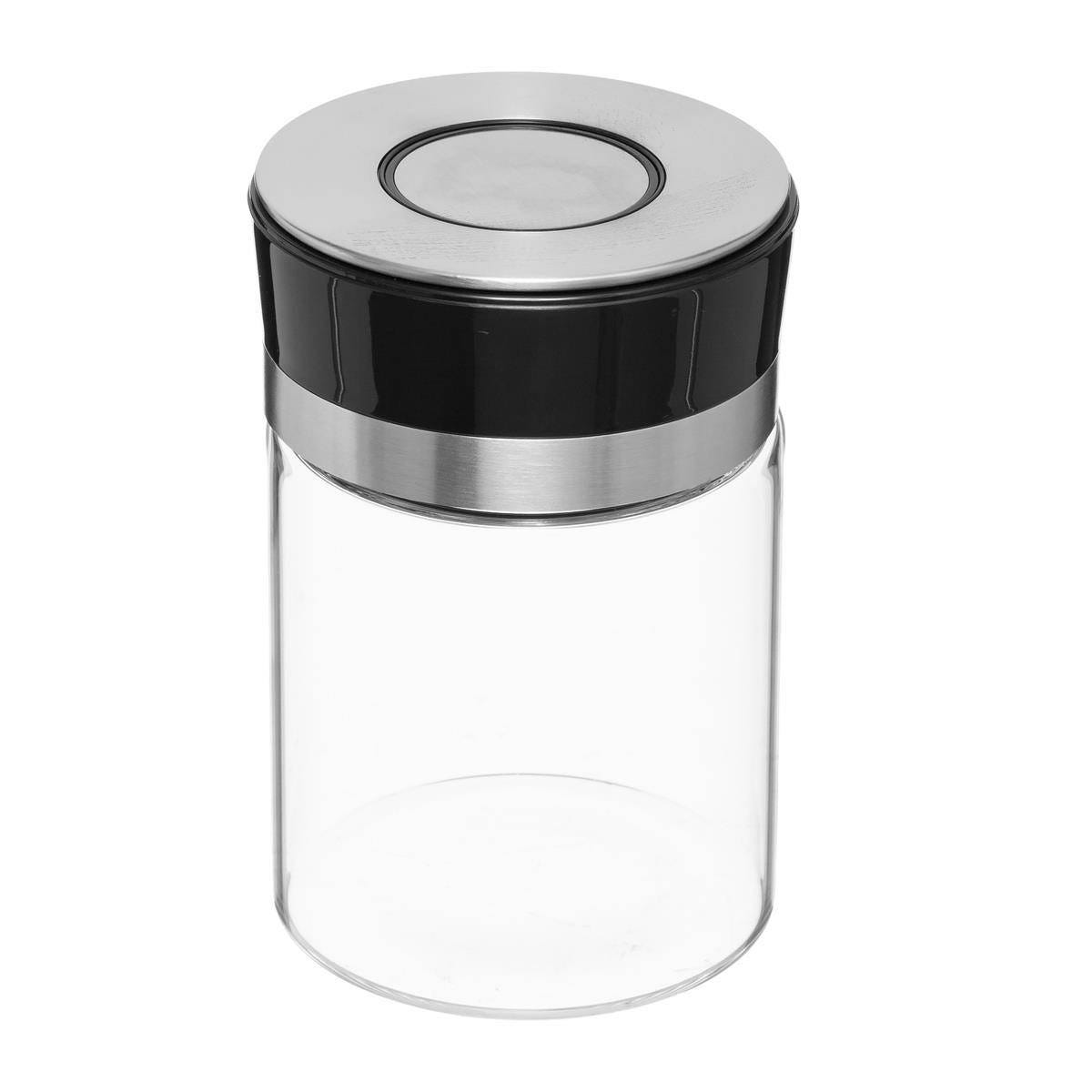 Mini bocal en verre carré H.7,5 cm