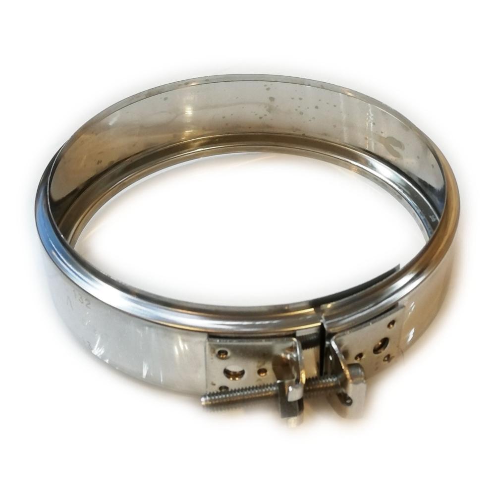 Fascetta Bloccaggio In Acciaio Per Canne Fumarie Diam. 220 - Foto 3