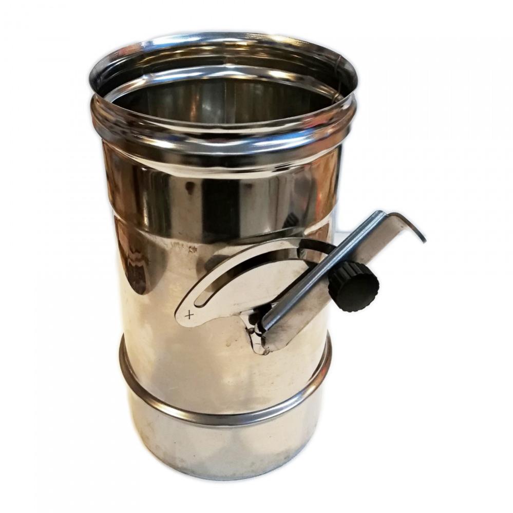 Manicotto Mf Inox Air Aisi 304 Da 220mm Con Valvola Manuale E Chiusura  Totale | Leroy Merlin