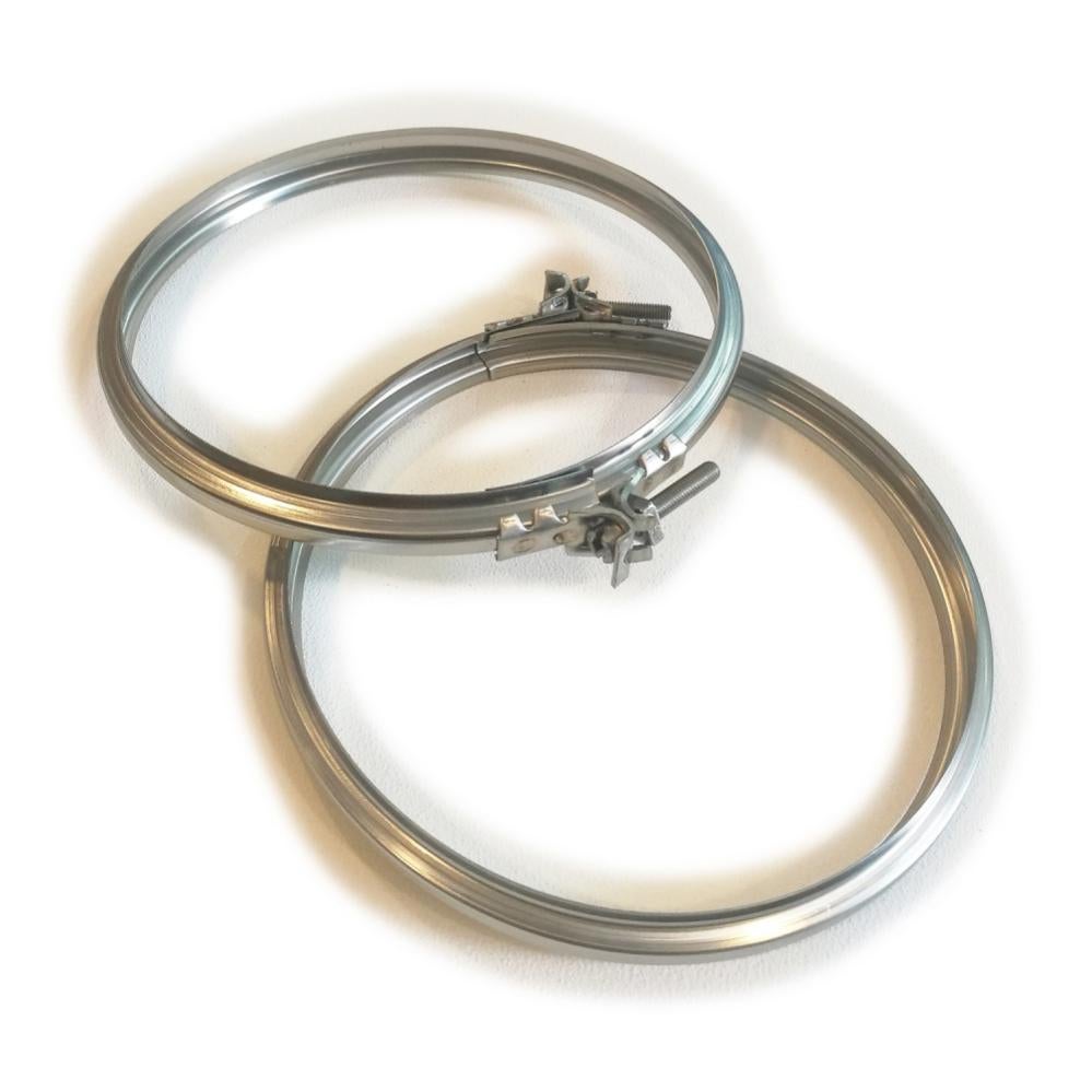 Fascetta Per Tubo Coassiale Bianca ø100 PUCCI - Foto 2