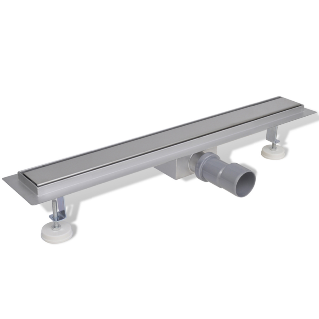 Caniveau De Douche Italienne En Acier Inox 64 Cm 2302018 Leroy Merlin