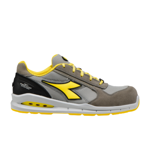 RUN NET AIRBOX - SCARPE ANTINFORTUNISTICA TRASPIRANTI AI CARBONI ATTIVI LOW  S1P SRC GRIGIO - DIADORA UTILITY - Misura 44 | Leroy Merlin