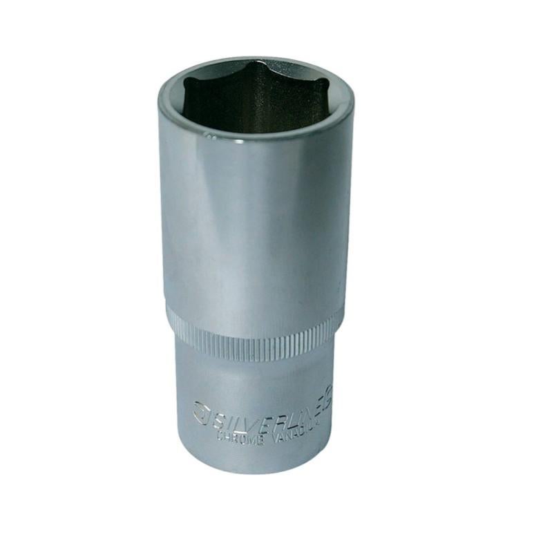Douille Métrique 1/2'' 16mm Silverline - Chrome Vanadium, Profonde